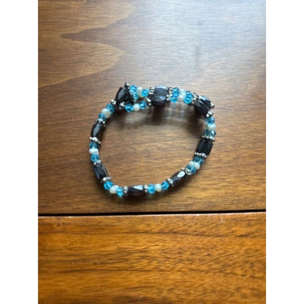 Hand beaded Magnetic bracelet/necklace